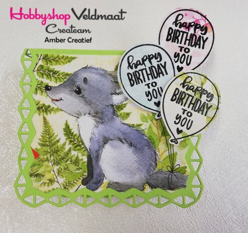 CraftEmotions linnenkarton kiwi 30,0 x 30,0 cm