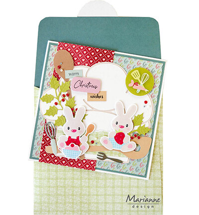 Marianne Design Craftable Holly sprigs LR0914