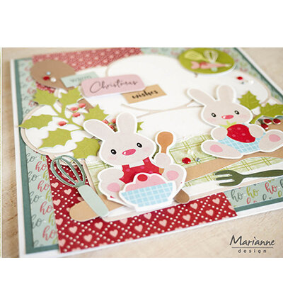 Marianne Design Craftable Holly sprigs LR0914