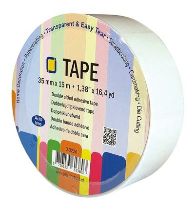 JeJe Dubblesided adhesive tape 35mm x 15mtr 3.3220