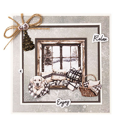 Studio Light Design Paper Pad Snowy Winter days Essentials nr. 388 SL-ES-DCPP388