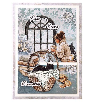 Studio Light Design Paper Pad Snowy Winter days Essentials nr. 388 SL-ES-DCPP388