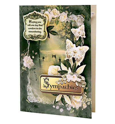 Studio Light Design Paper Pad Cards &amp; backgrounds Quiet Morning nr. 401 SL-QM-DPP401