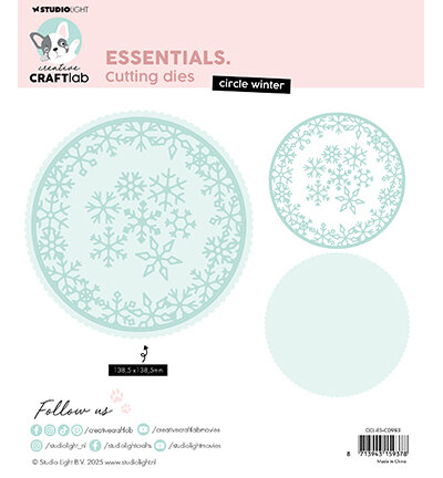 Studio Light &nbsp;Cutting Die Circle Winter Essentials nr.983 CCL-ES-CD983