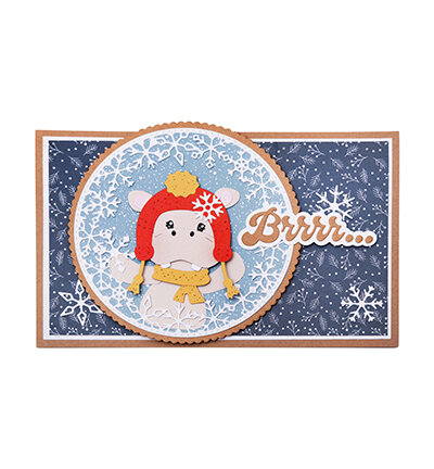 Studio Light Design Paper Pad Hello Winter Friendz nr.305 CCL-FR-DPP305