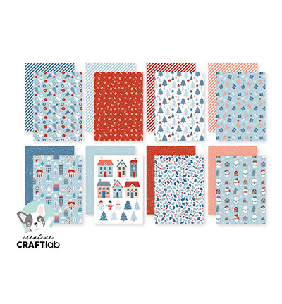 Studio Light Design Paper Pad Hello Winter Friendz nr.305 CCL-FR-DPP305