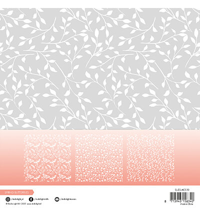 Studio Light Acetate sheets Spring Butterflies Essentials nr.10 6 sheets / 203x203mm SL-ES-ACS10