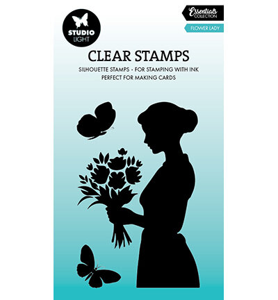 Studio Light Clear Stamp Flower lady Essentials nr.788 SL-ES-STAMP788