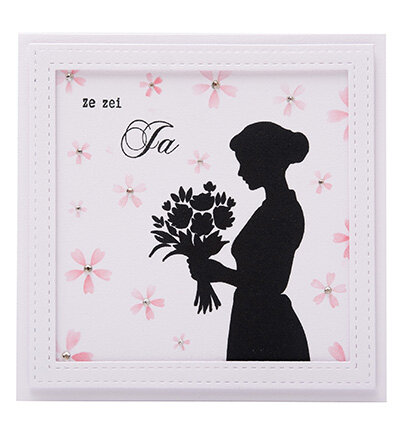 Studio Light Clear Stamp Flower lady Essentials nr.788 SL-ES-STAMP788