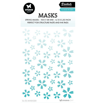 Studio Light Mask Flowers Background Essentials nr.320&nbsp;SL-ES-MASK320. A6