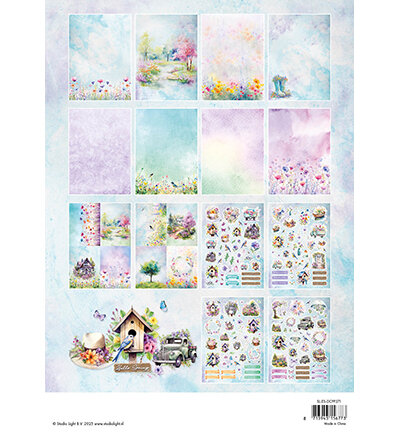 Studio Light Die-cut Designer Paper Pad Spring Serenade Essentials nr.271 SL-ES-DCPP271