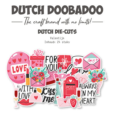 Dutch Doobadoo Die Cuts Valentine 474.007.054