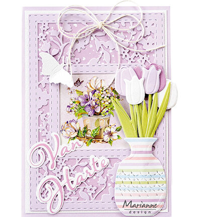 Marianne Design Knipvel A4 Hello Spring mini's VK9619