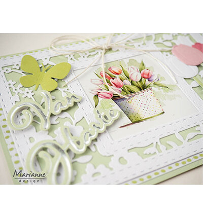 Marianne Design Knipvel A4 Hello Spring mini's VK9619