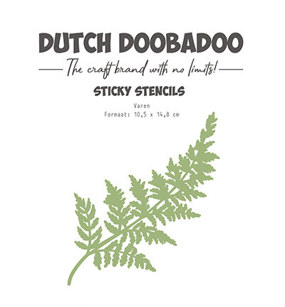 Dutch Doobadoo Dutch Sticker stencil Fern 477.927.001
