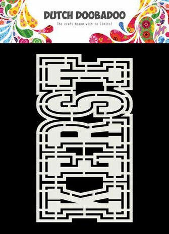 Dutch Doobadoo Card Art A5 Kerst 470.713.812