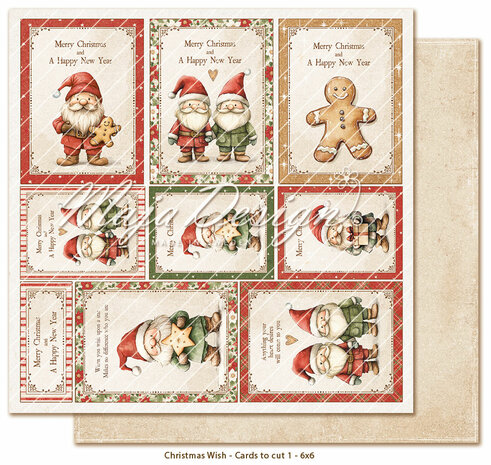 Maja Design Christmas Wish - 6x6&quot; Paper pack