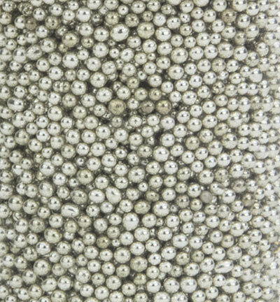 Hobby Crafting Fun Mini Pearls Silver 12342-4201