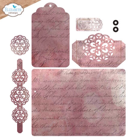 Elizabeth Craft Designs Mr. &amp; Mrs. Dies Doily Galore (2242)