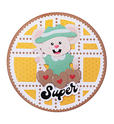 Studio Light Craftlab Cutting Die Accessoires Cookies Friendz nr.968 CCL-FR-CD968