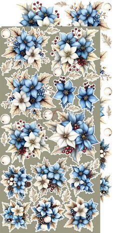 Craft O Clock Extras Set Mix 15x30 cm Jolly Season CC-C79-JS-13