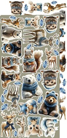 Craft O Clock Extras Set Mix 15x30 cm Jolly Season CC-C79-JS-13