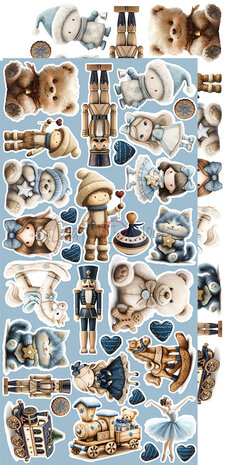 Craft O Clock Extras Set Mix 15x30 cm Jolly Season CC-C79-JS-13