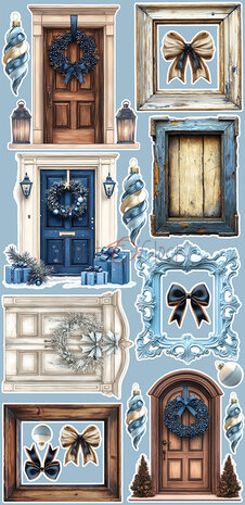 Craft O Clock Extras Set Mix 15x30 cm Jolly Season CC-C79-JS-13