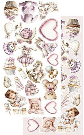 Alchemy of Art The Baby Extras to Cut Baby Girl AA-BABY-11