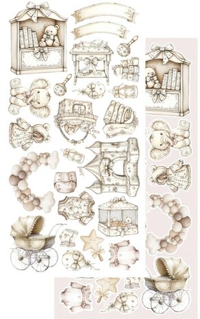Alchemy of Art The Baby Extras to Cut Baby Girl AA-BABY-11