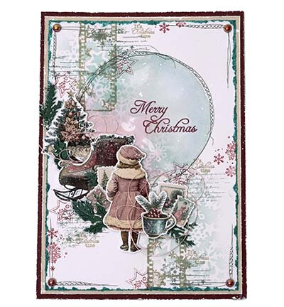 Studio Light JMA Clear Stamp Christmas deco Christmas Blush nr. 883 	JMA-CB-STAMP883