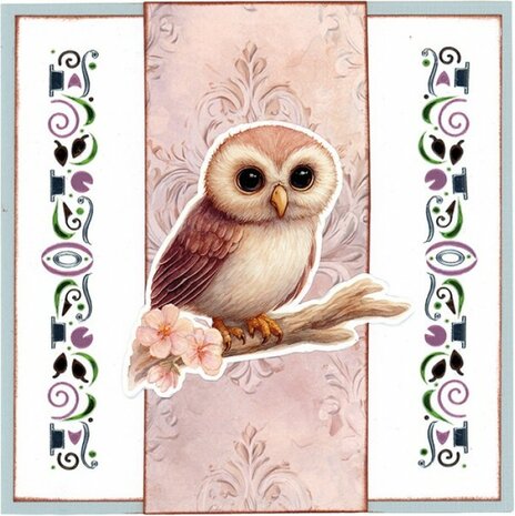 3D Cutting Sheet - Berries Beauties - Owlways Yours - Whimsy CD12412