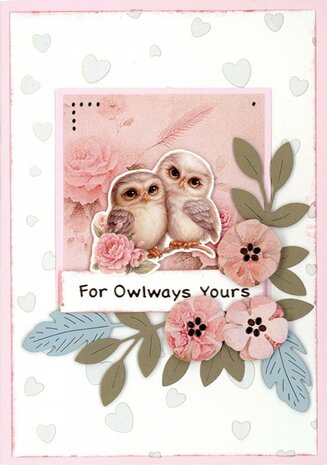 3D Pushout Sheet - Berries Beauties - Owlways Yours - Devotion SB11076