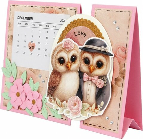 3D Pushout Sheet - Berries Beauties - Owlways Yours - Charm SB11075