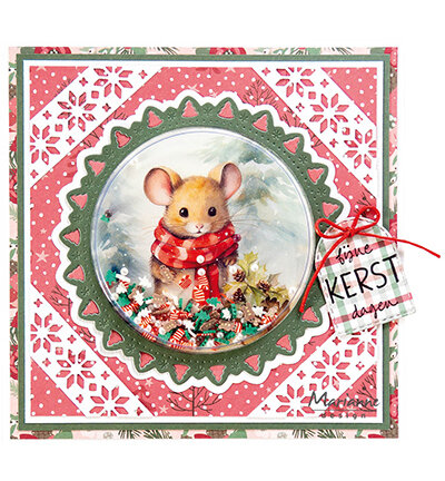 Marianne Design Paperpad Merry Christmas - A4  PK9217