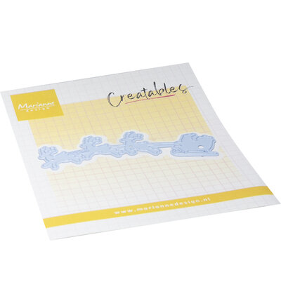 Marianne Design Creatable Santa &amp; sleigh LR0934