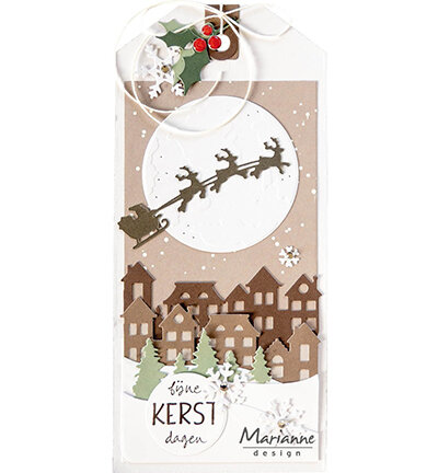 Marianne Design Creatable Santa &amp; sleigh LR0934