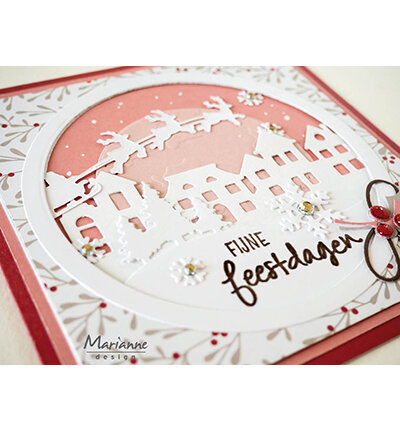 Marianne Design Creatable Santa &amp; sleigh LR0934