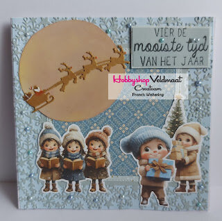 Studio Light Clear Stamp Kerstgroetjes Essentials nr.695