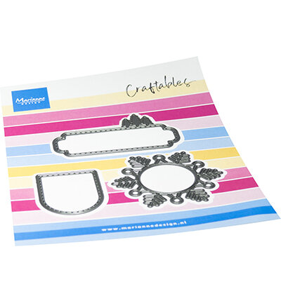 Marianne Design Craftable Winter labels CR1701