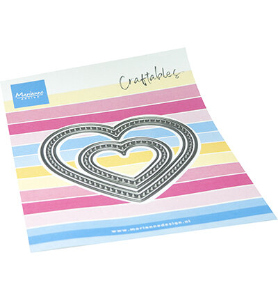 Marianne Design Craftable, Open Hearts CR1715