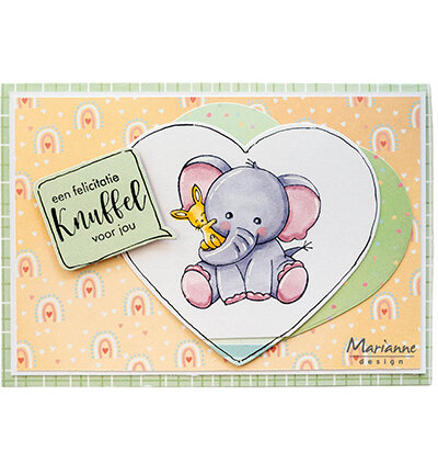 Marianne Design Craftable, Open Hearts CR1715