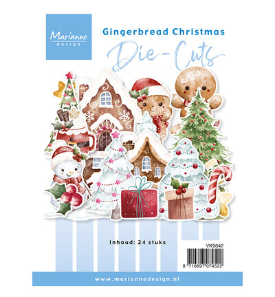 Marianne Design Die cuts - Gingerbread Christmas VK9642