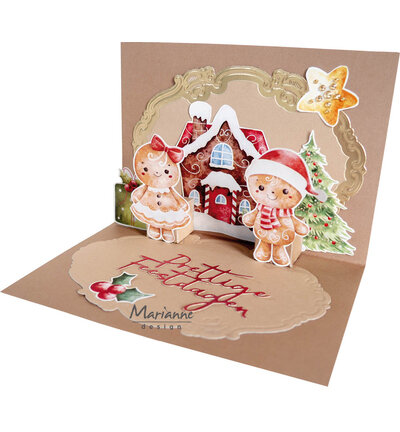 Marianne Design Die cuts - Gingerbread Christmas VK9642