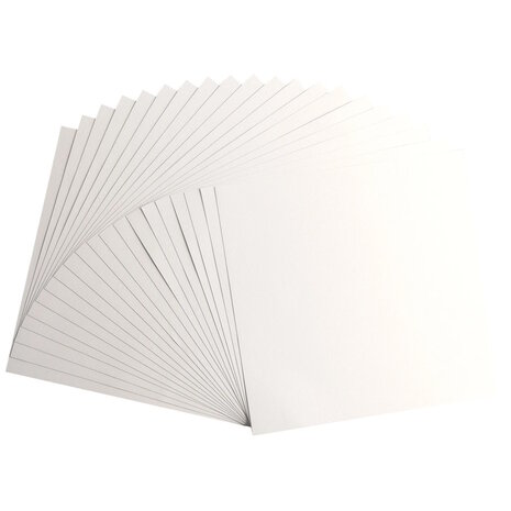 Florence &bull; Cardstock Papier 216g Textuur 30,5x30,5cm Off-White