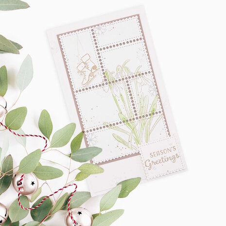 Vaessen Creative &bull; Mini Snijmallen Postzegels 9st 3625-0205