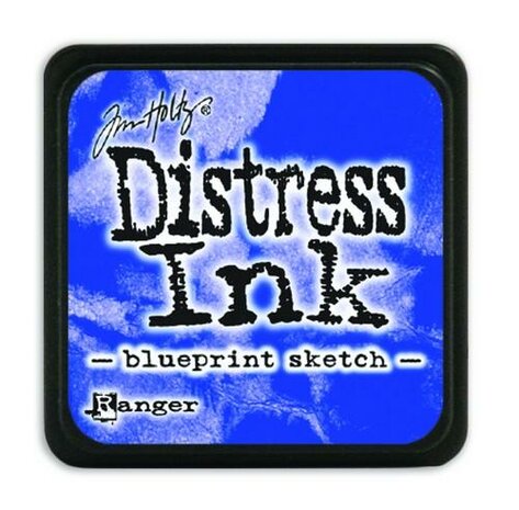 Ranger Distress Mini Ink pad - blueprint sketch&nbsp;TDP47346 Tim Holtz