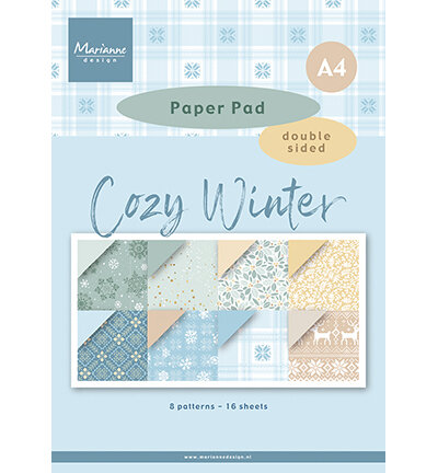 Marianne Design Paperpad Cozy Winter PK9212