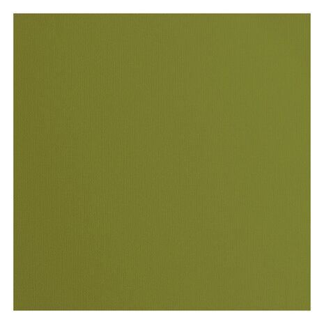 Florence &bull; Cardstock Papier 216g Textuur 30,5x30,5cm Olive  2928-073