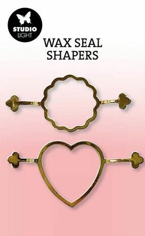 Studio Light Wax Shapers Scallop &amp; heart Essentials Tools nr.22 SL-ES-WAX22 110x171mm
